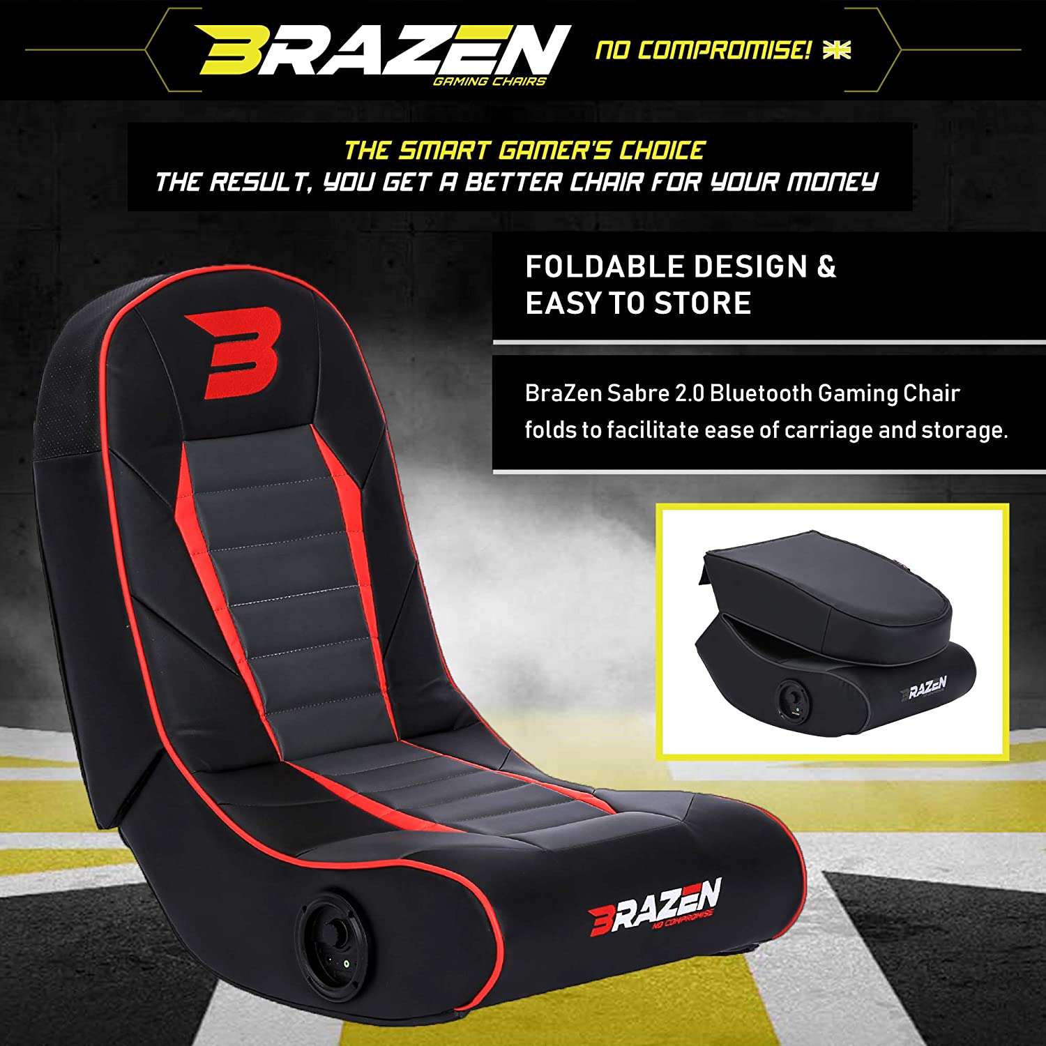 brazen sabre gaming chair